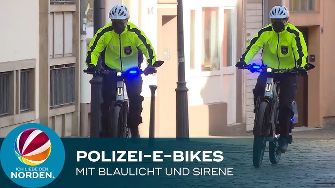 Bike Fun Polizei Sirene Mit Rundumleuchte kaufen bei HBS