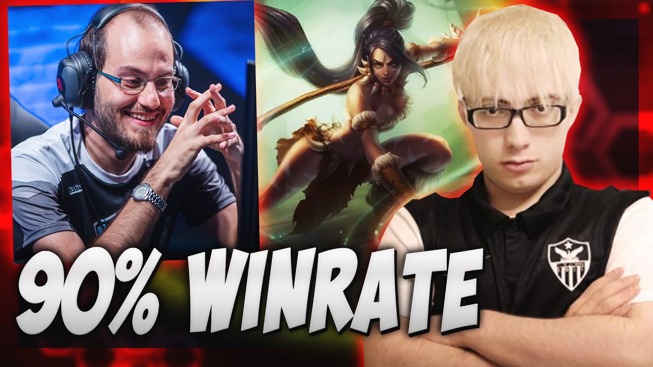 ΟΤΑΝ ΕΧΕΙΣ 90% WINRATE ΜΕ NIDALEE...! | Dom1nant & Forg1ven