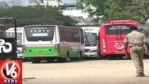 New Busses Not Yet Started Due To Negligence Of RTC Management | Special Report | V6 News