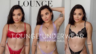 Lounge Underwear Try On Haul