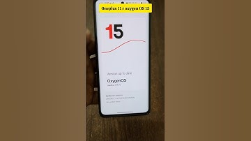 😍Oxygen OS 15 in oneplus 11R 5G #ytshorts #oxygenos15