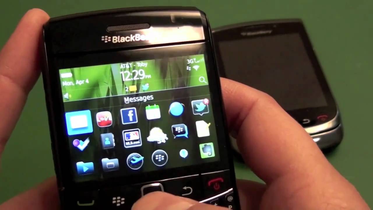 Six dot X theme for BlackBerry