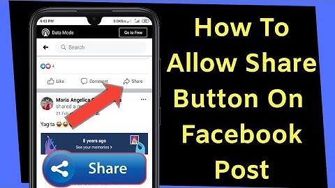 How To Allow Share Button On Facebook Post || Make Facebook Post Shareable