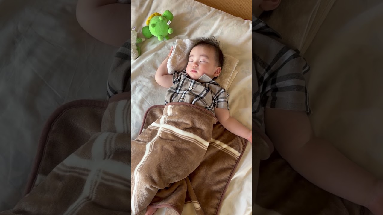 スヤスヤ💤😌#1歳 #1歳児 #1歳2ヶ月