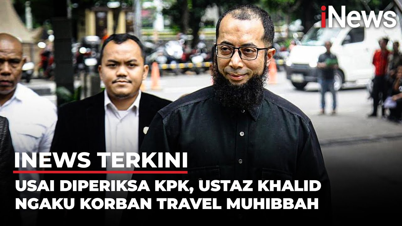 Ustaz Khalid Basalamah Diperiksa KPK 8 Jam, Terkait Kasus Kuota Haji  | iNews Terkini (9/9)