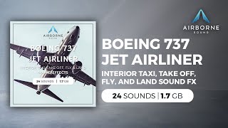 Boeing 737 Jet Airliner Sound Effects Library
