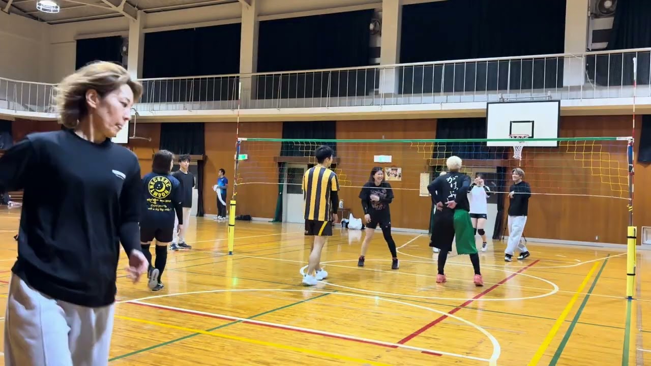 2026/2/27 香川県高松市  ソフトバレー練習  第6セット