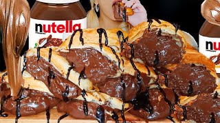 Asmr Nutella Croissant 먹방 Dessert Mukbang