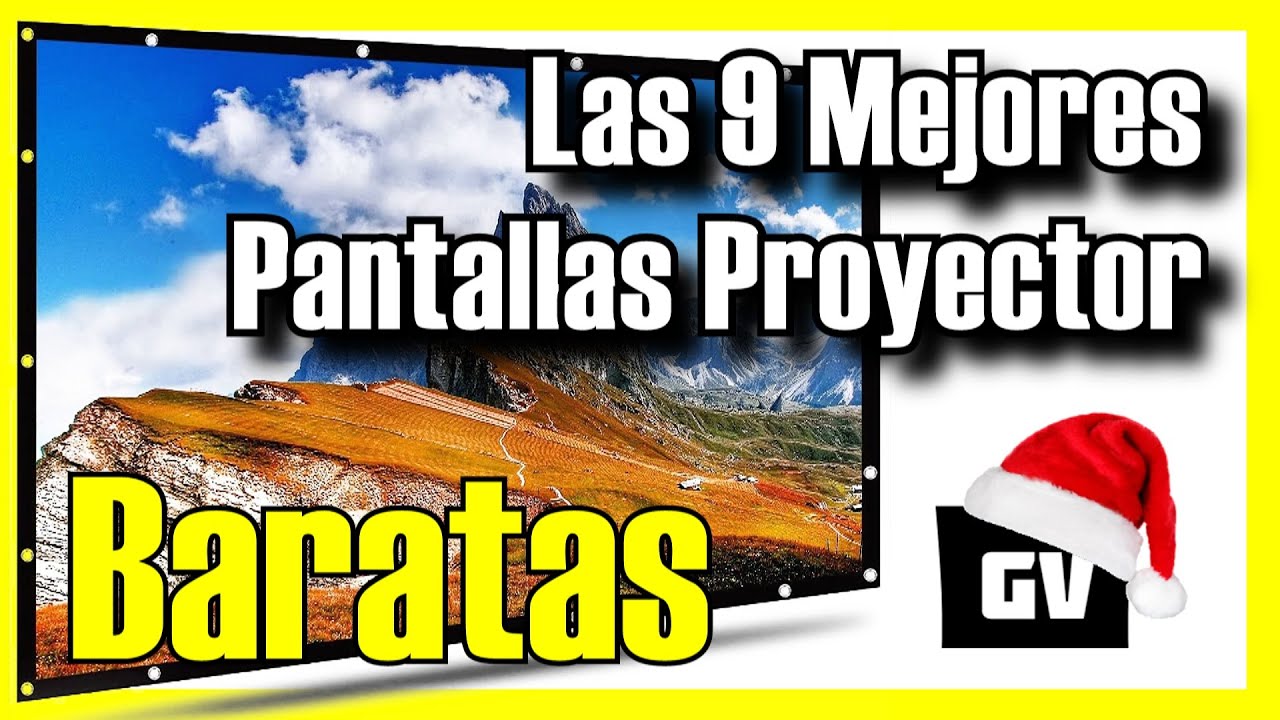 Tu pared convertida en pantalla: Proyectores portátiles baratos