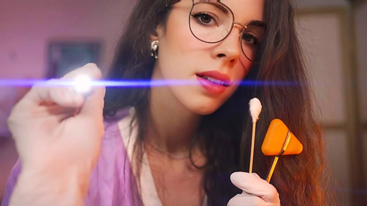 ASMR | Cranial Nerve Exam For Sleep