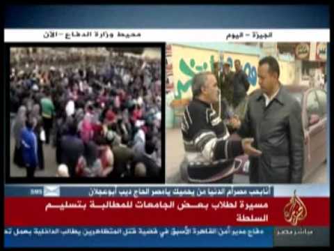 لقاءات مع عدد من الناخبين امام إحدى اللجان الانتخابية