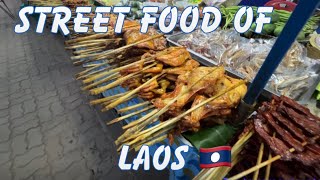 Street food of Laos 🇱🇦 telugu traveller