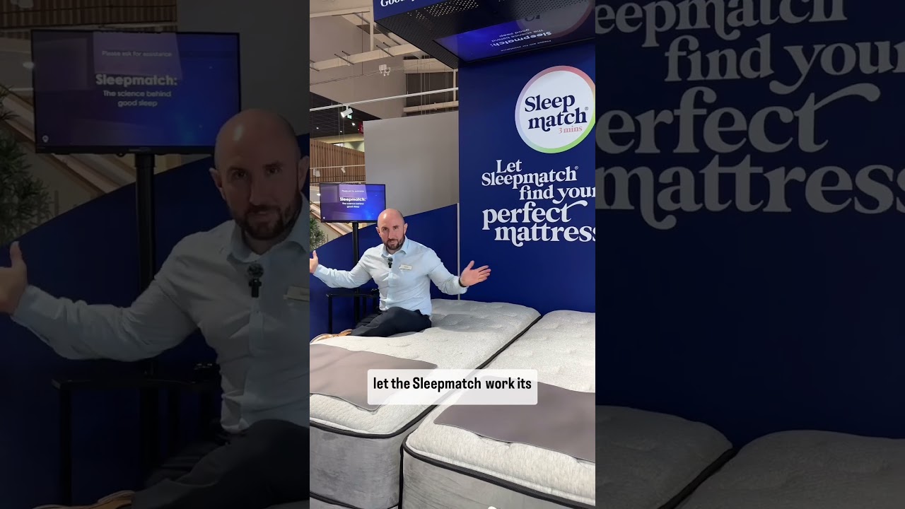 Sleepmatch in-store at Dreams