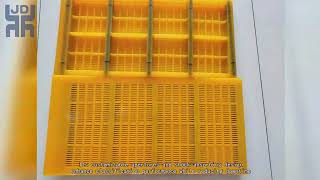polyurethane modular system, mining deck module, pu panel system