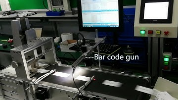 RFID hangtag encoding checking machine