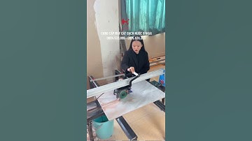 Máy cắt líp gạch nước XINKAI T3D khổ từ 80   1m8 máy nhẹ mang công trình #maycatgachxinkai #maycatda