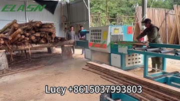 Wood Log Multi Blade Rip Saw Machine | Woodworking Log Rip Saw #woodsaw #woodcutting #sawmachine