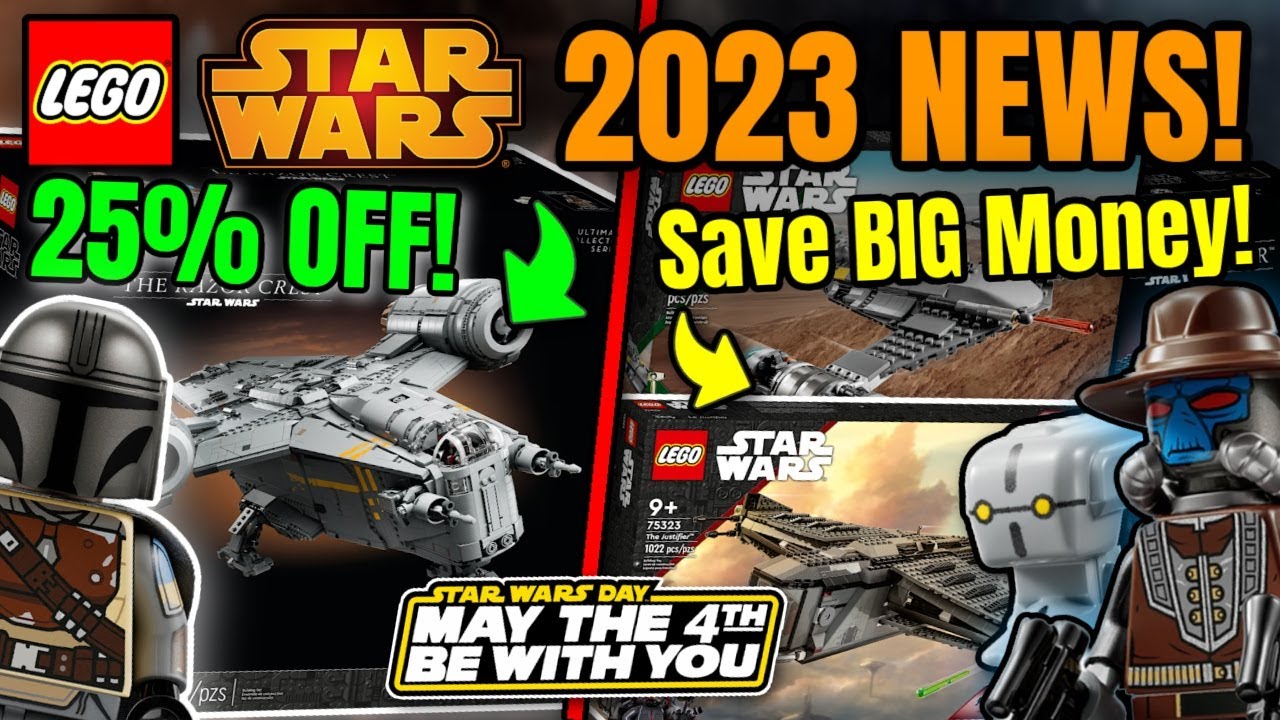 HUGE 2023 LEGO Star Wars MAY 4TH SALES UPDATE! (Unexpected Sets!) YouTube