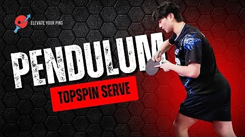 How to Master the Pendulum Topspin Serve in Table Tennis