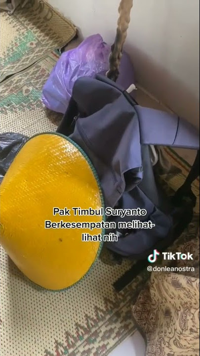 Tongkat Joko kendil yg selalu dibawa kemanapun dia pergi