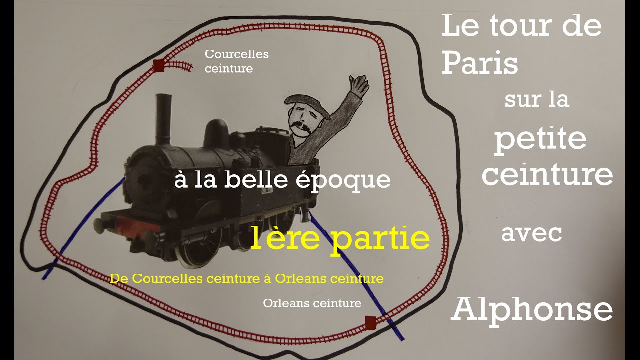 LA PETITE CEINTURE DE PARIS  en 1900  1ère partie