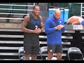 Kawhi Leonard Laughing &amp; Having Fun At Clippers Practice In Hawaii. HoopJab NBA