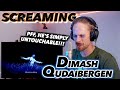 Dimash - Screaming (MV) FIRST REACTION! (livestream) | HE&#39;S SIMPLY UNTOUCHABLE!!!