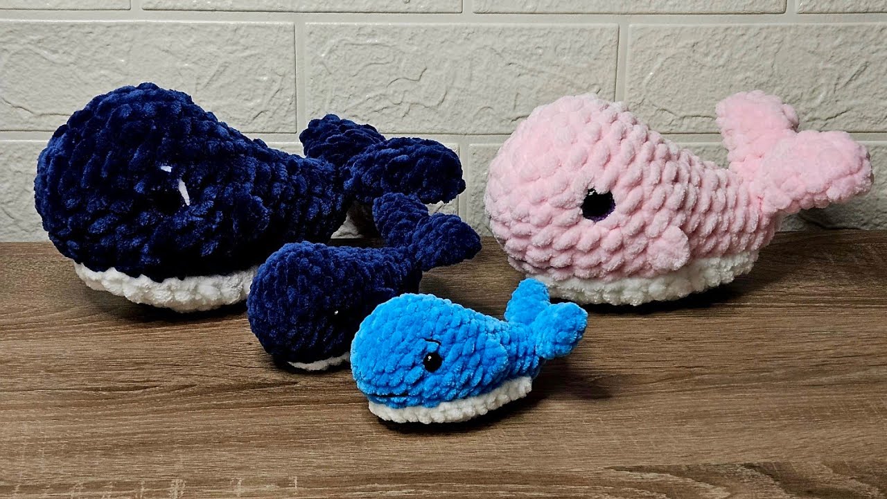 Hačkovana mini a maxi veľa rybu. Ionela Bašistova Vlnavierka