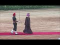 Ceremonial reception of mohammed bin salman bin abdulaziz al saud crown prince  pm of saudi arabia