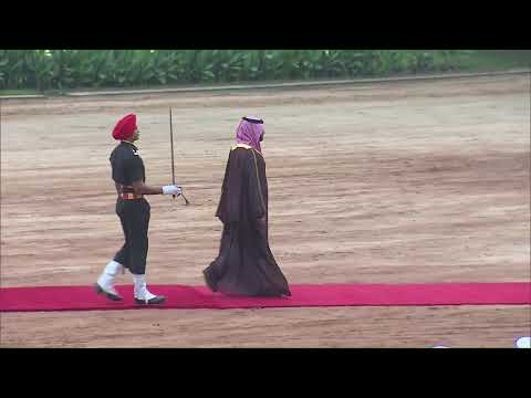 Ceremonial Reception of Mohammed bin Salman bin Abdulaziz Al Saud, Crown Prince &amp; PM of Saudi Arabia