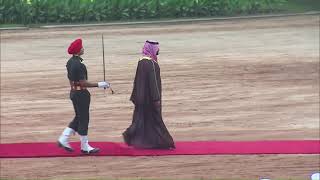 Ceremonial Reception of Mohammed bin Salman bin Abdulaziz Al Saud, Crown Prince & PM of Saudi Arabia