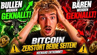 Wer jetzt bullish oder bearish ist, verliert. Bitcoin Ethereum Near Tao Analyse.