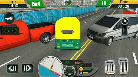 Tuk tuk auto rickshaw driver game / new Android game / Funny game / kids game.