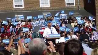 Terry McAuliffe Speaks to Hillary Clinton Rally in Alexandria, VA (10/23/15)