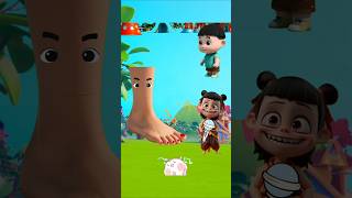 বাচ্চারা পায়ে করে বাড়ি চলে গেলো funny video | cartoon | Animation | Comedy | #shortsfeed #cartoon