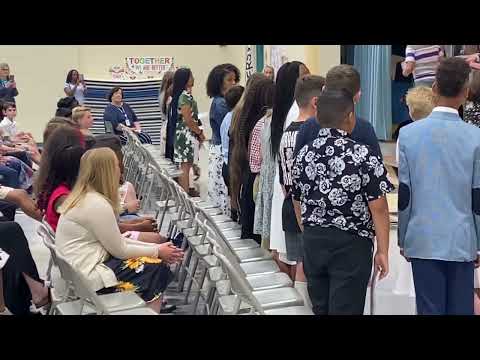 Sandersville Elementary School 2022-22 Graduation Yakin Boaz Kalombo