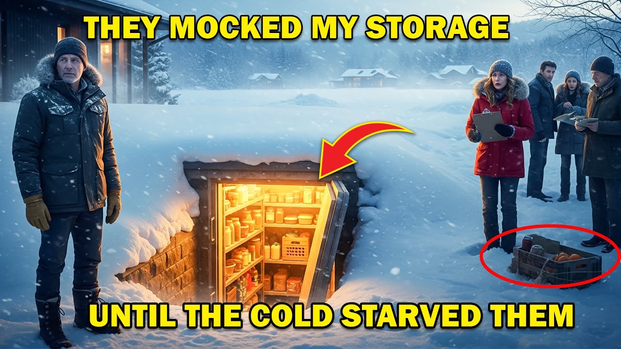 They Mocked My Underground Storage — But When the Blizzard Hit, My System Fed the Entire Valley