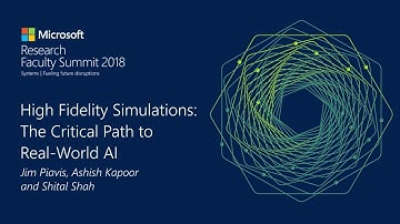Tech Showcase: High-Fidelity Simulations: The Critical Path to Real-World AI