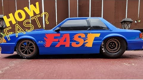 Traxxas Drag Slash - 2S and 3S Speed Test!