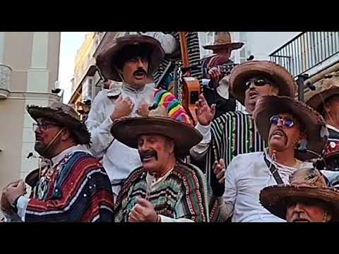 Coro Callejero Los que se quedaron tan Pancho, Presentación Carnaval 2024