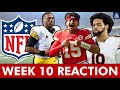 NFL Week 10 Reaction: Steelers-Commanders, Bears Embarrassed By Patriots, Chiefs Stay Unbeaten, News