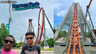 Is Iron Menace The Best Dive Coaster In North America?FIRST EVER VISIT TO DORNEY PARK!