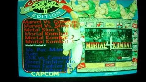 Marvel Vs Capcom Arcade Convertion
