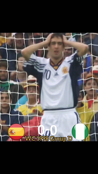 Download lagu Spain 🇪🇸 vs Nigeria 🇳🇬 | World Cup 1998 | Group D | Full Match / Highlights