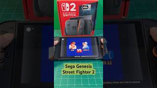 Sega Genesis Street Fighter 2 On Nintendo Switch 2