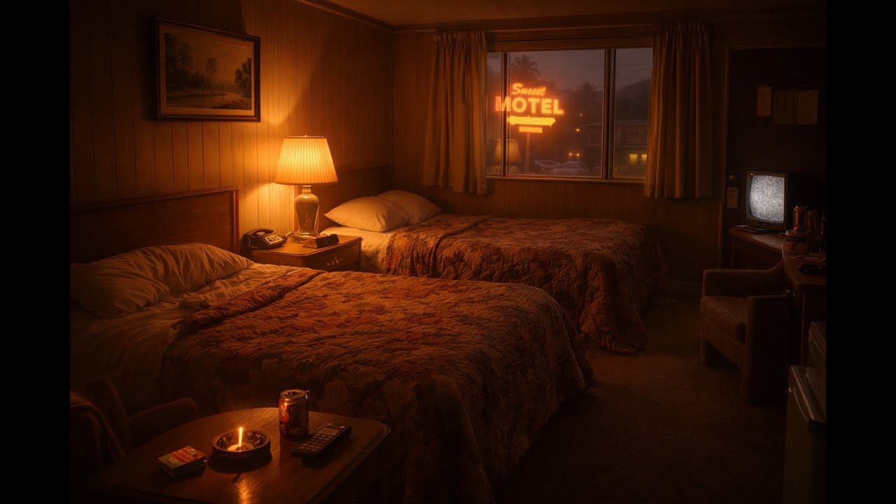sleep in a motel