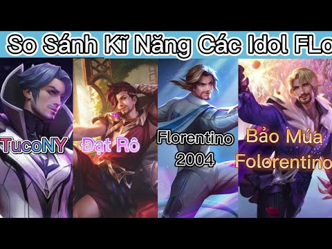 Top Những Pha Higlight Múa Flo Cực Khét Của Các Idol Tik Tok | Tik Tok Liên Quân 2022