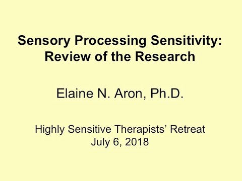 Sensory Processing Sensitivity (HSP) Research