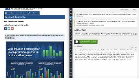 How to Embed an Infographic Using an into a Wordpress Post
