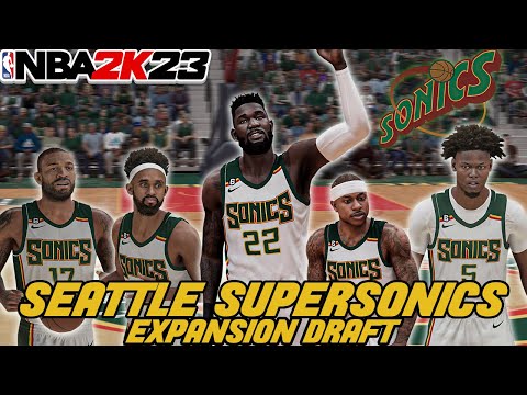 THE SONICS ARE BACK!  NBA 2K22 Seattle Sonics Expansion